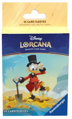 Disney Lorcana: Scrooge McDuck Sleeves 65ct - Image 1