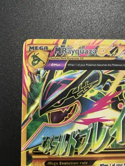 M Rayquaza EX (Shiny Full Art) 98/98 XY - Ancient Origins Holo - Image 3