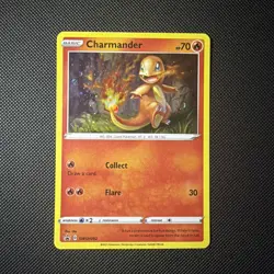 Charmander SWSH092 Sword & Shield Black Star Promo Pokemon Card - Image 1