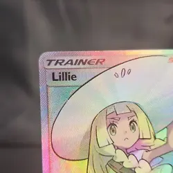Pokemon Lillie Full Art Trainer Supporter Holo 147/149 Single Card MP - Image 2