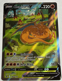 Charizard V SWSH260 SWSH: Sword & Shield Black Star Promo Cards - Image 1
