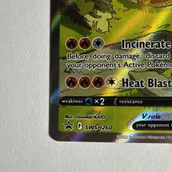 Charizard V SWSH260 SWSH: Sword & Shield Black Star Promo Cards - Image 4