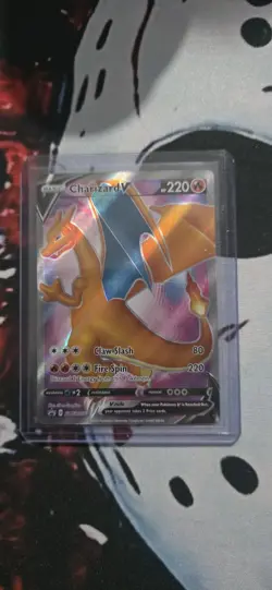 Charizard V SWSH050 Black Star Promo Pokemon Card NEAR MINT - Image 1