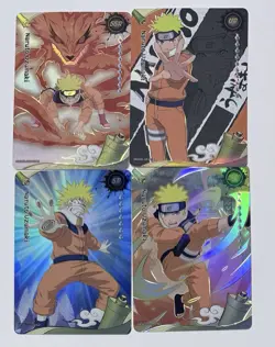 (4)Naruto Kayou Card (English) Naruto SSR Heaven Scroll Lot of 4 - Image 2