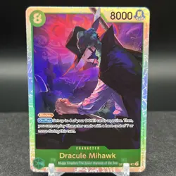 Dracule Mihawk OP12-030 SR Foil Legacy of Master One Piece Card - Image 1