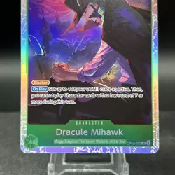 Dracule Mihawk OP12-030 SR Foil Legacy of Master One Piece Card - Image 2