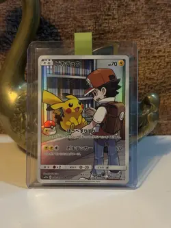 Pikachu 054/049 CHR Dream League SM11b 2019 HP70 Japanese Pokemon Card G097 #2 - Image 1