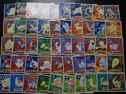 Pokemon Card Amada Promo Non Holo Sticker x50 Kabutops Scyther etc #6378 - Image 1