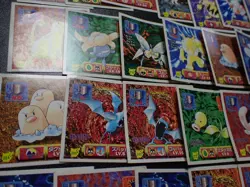 Pokemon Card Amada Promo Non Holo Sticker x50 Kabutops Scyther etc #6378 - Image 3