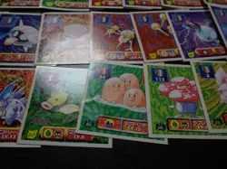 Pokemon Card Amada Promo Non Holo Sticker x50 Kabutops Scyther etc #6378 - Image 5