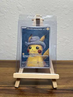 Pikachu with Grey Felt Hat Promo Card - Pokemon x Van Gogh SVP 085 NM - Image 4