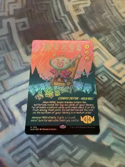 MTG Rainbow Foil Muxus, Goblin Grandee NM Unplayed Secret Lair Drop Foil - Image 2