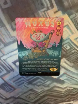 MTG Rainbow Foil Muxus, Goblin Grandee NM Unplayed Secret Lair Drop Foil - Image 3