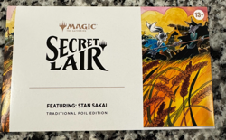 MTG Secret Lair Magic The Gathering Featuring Stan Sakai FOIL - Image 1