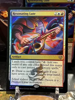 MTG | Resonating Lute ✨FOIL✨ [SOS] - Image 1