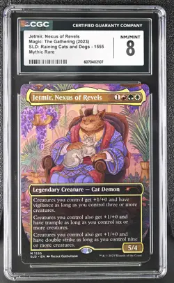 JETMIR, NEXUS OF REVELS (Display Commander) Secret Lair Mythic CGC 8 MTG EDH - Image 1