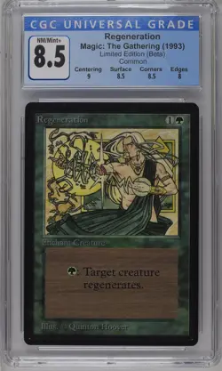 REGENERATION Beta C CGC 8.5 MTG [Nostalgium] - Image 1