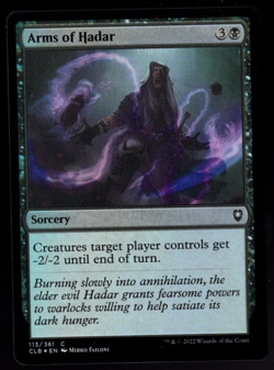 Arms of Hadar 113/361 Common Foil Baldur's Gate Magic The Gathering NM - Image 1