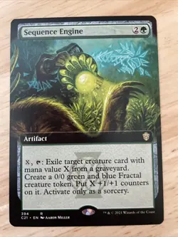 MTG Sequence Engine Commander 2021 Extended Art Magic The Gathering NM/M #394 R - Image 1