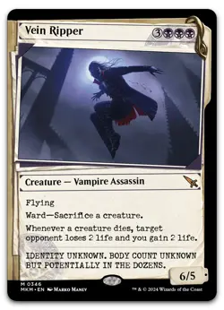 Vein Ripper (Showcase) #346 (NM) Murders Karlov Manor MKM Magic MTG - Image 1