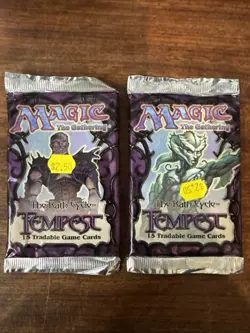 2 - MTG: TEMPEST Sealed Booster Pack from Box - Magic - Tempest Block - English - Image 1