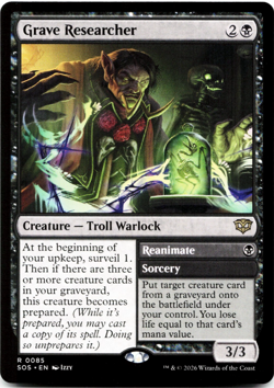 Grave Researcher [Secrets of Strixhaven] MTG SOS 85 NM 💀 - Image 1