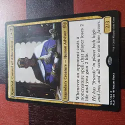 Mtg Kambal, Consul of Allocation MP/LP Kaladesh Magic Carc Rare - Image 2