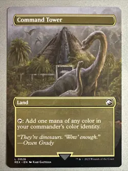 MTG / Command Tower / REX / #26 / Regular (Borderless) / Land / NM - Image 2