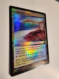 MTG NM Foil Seachrome Coast Scars of Mirrodin. Magic The Gathering - Image 3