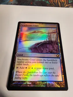 MTG NM Foil Seachrome Coast Scars of Mirrodin. Magic The Gathering - Image 4