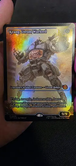 Krang, Utrom Warlord (showcase ) Teenage Mutant Ninja Turtles Foil - Image 1