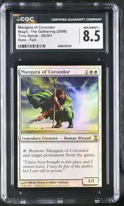 MANGARA OF CORONDOR Time Spiral Foil Rare CGC 8.5 MTG EDH [Nostalgium] - Image 1