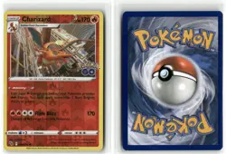 Charizard 010 Reverse Holo Pokemon GO Holo Pokemon Rare Reverse Holo Near Mint - Image 3