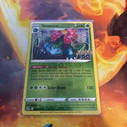 2022 Pokemon, Pokemon GO, #3/78 Venusaur, Reverse Holo Rare - Image 1