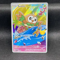 2026 Pokemon TCG Rowlet 043 First Partner 30th Anniversary Full Art - Image 1
