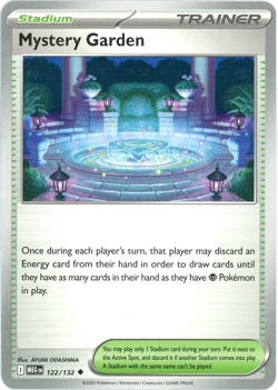 Mystery Garden 122/132 - Mega Evolution - Pokemon - NM/M English - Image 1