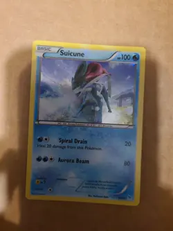 Pokemon TCG Suicune 30/30 Trainer Kit Holofoil Promo Rare Nintendo NM Near Mint - Image 1