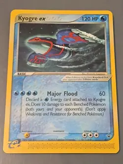 Kyogre ex 001 Nintendo Power Magazine Promo Pokemon TCG NM/M - Image 1