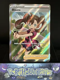 Pokemon Card Shauna 263/264 Fusion Strike Full Art Rare Trainer NM - Image 1