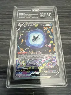 Lumineon V GG39/GG70 Pokemon Crown Zenith: Galarian Gallery Holo TAG 10 MINT - Image 1