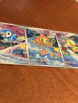 Pokemon 2026 First Partner Illustration Collection Series 1 - Sinnoh Starters - Image 1