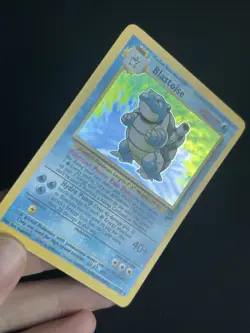 Pokemon TCG Blastoise 002/130 Base Set 2 NM - Image 3
