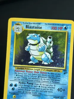 Pokemon TCG Blastoise 002/130 Base Set 2 NM - Image 4