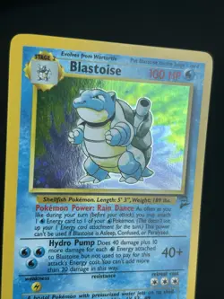Pokemon TCG Blastoise 002/130 Base Set 2 NM - Image 5