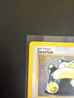 Snorlax Jungle 11/64 Holo Rare Unlimited Pokemon TCG 1999 LP - Image 3