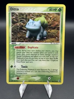 Pokemon Ditto (Bulbasaur) 36/113 Delta Species Uncommon Regular LP+/NM - Image 1