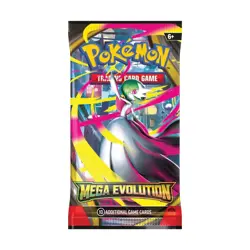 Pokemon TCG: Mega Evolution Base x1 Booster Pack Sealed English - Image 1