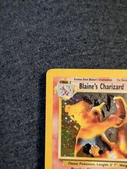 Pokemon Blaine's Charizard 2/132 Gym Challenge Holo Rare Unlimited WOTC 2000 - Image 4