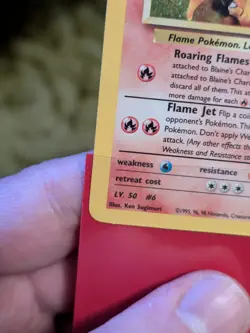 Pokemon Blaine's Charizard 2/132 Gym Challenge Holo Rare Unlimited WOTC 2000 - Image 5