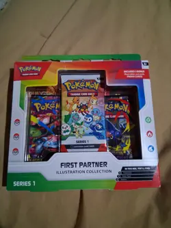 Pokemon First Partner Illustration Collection Series 1 Promo Exclusive Box - Image 1